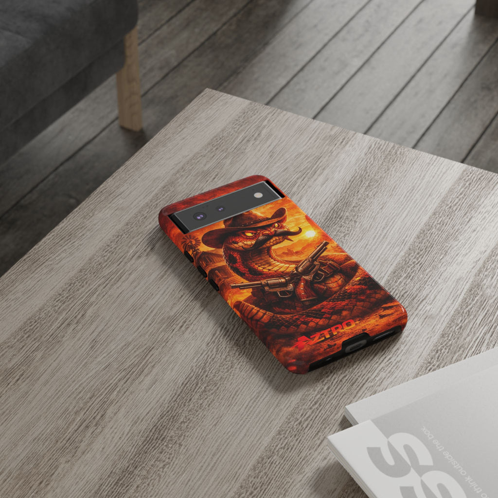 AZTRO Cowboy Snake Phone Case - Western Protective Cover