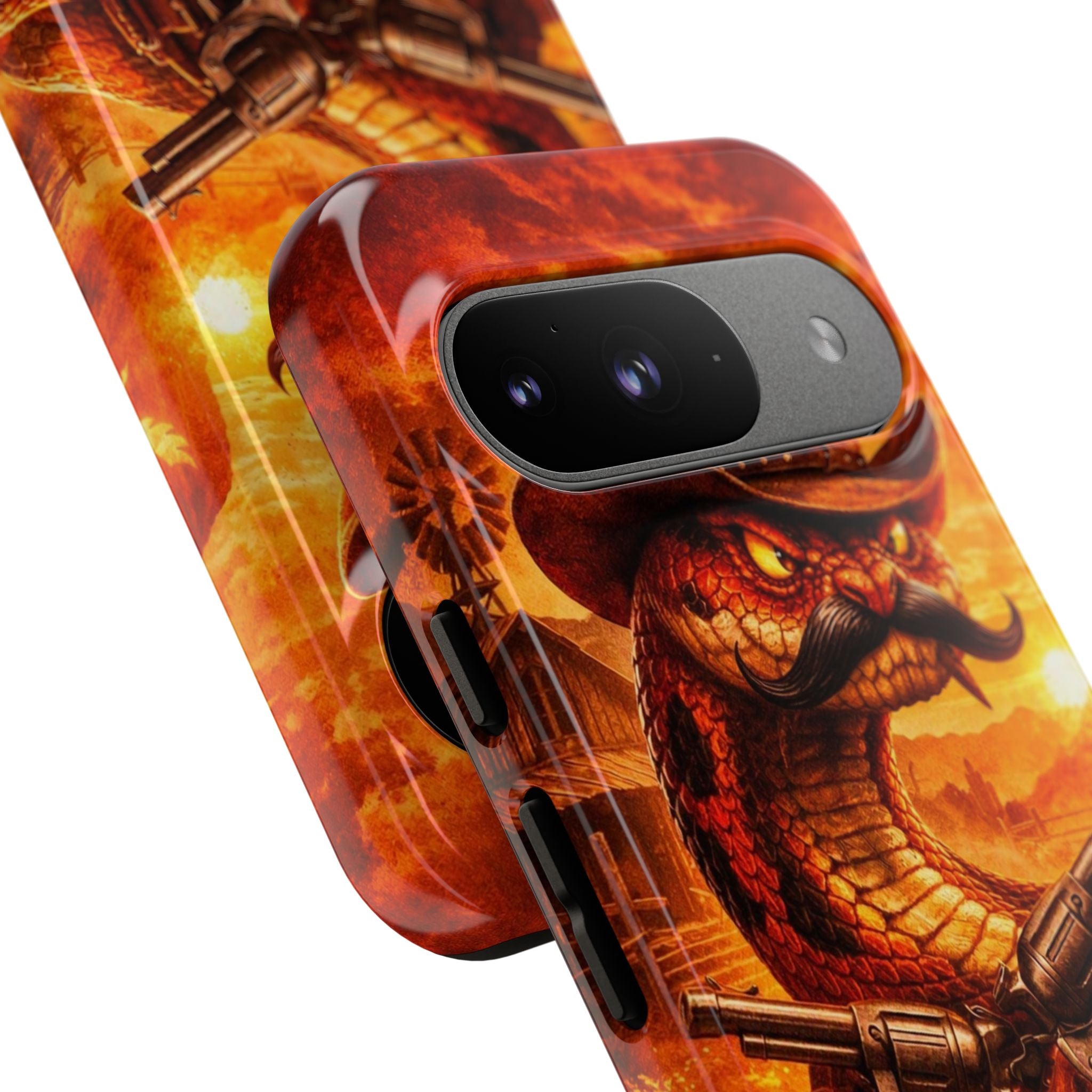 AZTRO Cowboy Snake Phone Case - Western Protective Cover