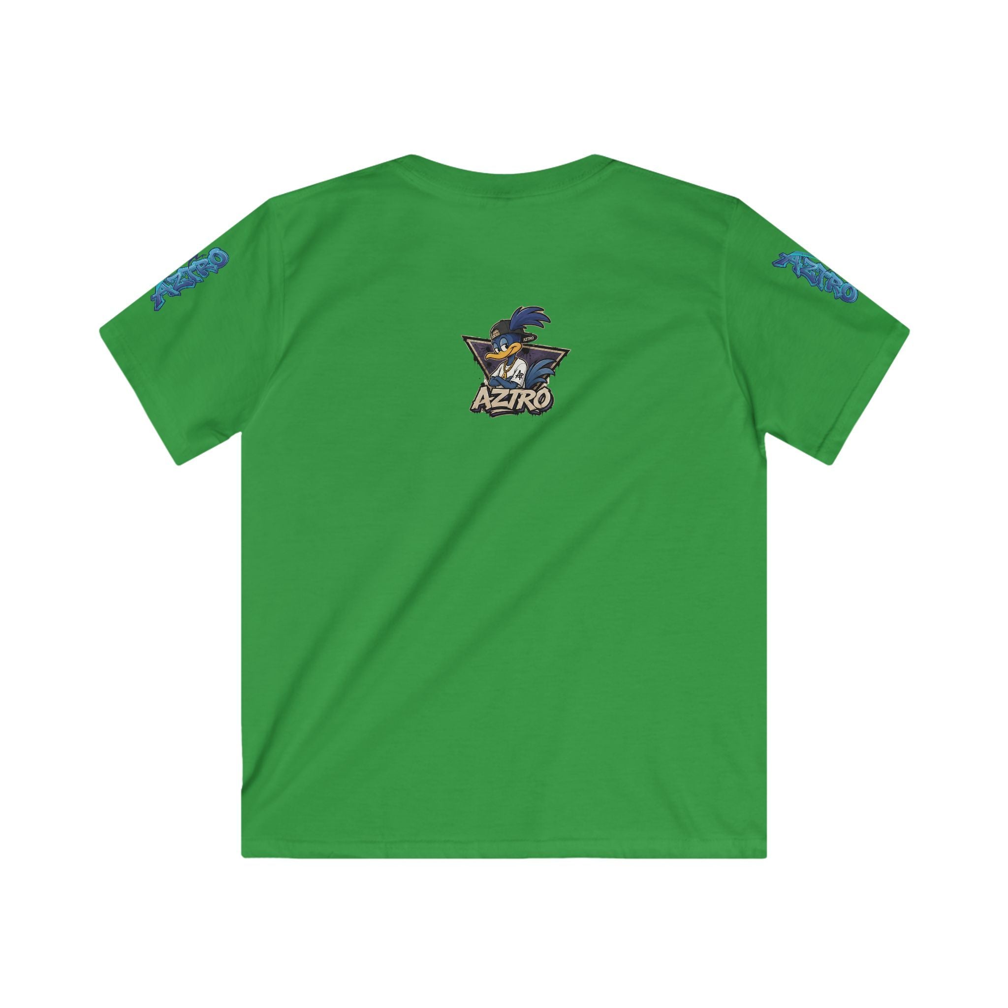 AZTRO Kids Graphic Tee — 'Aztro' Cartoon Raven Night Sky Design