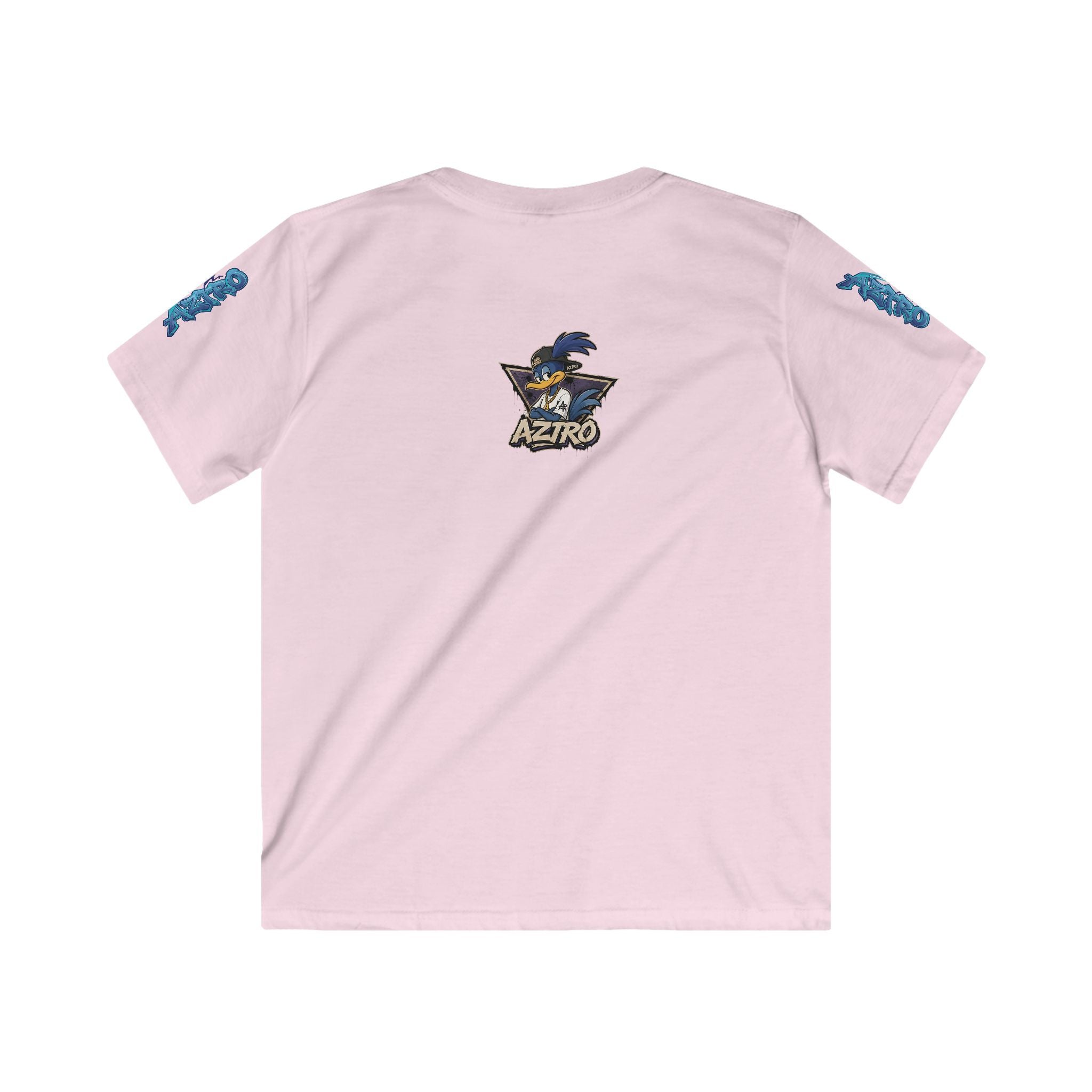 AZTRO Kids Graphic Tee — 'Aztro' Cartoon Raven Night Sky Design