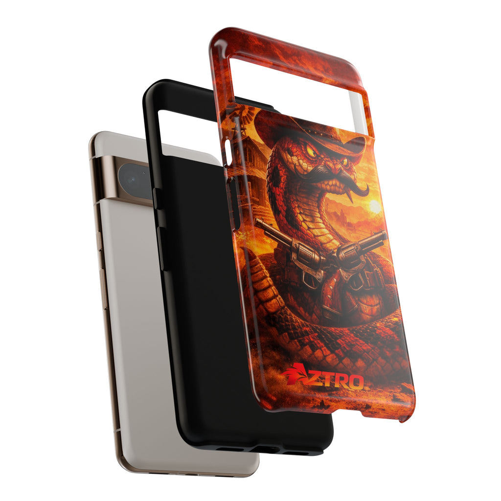 AZTRO Cowboy Snake Phone Case - Western Protective Cover