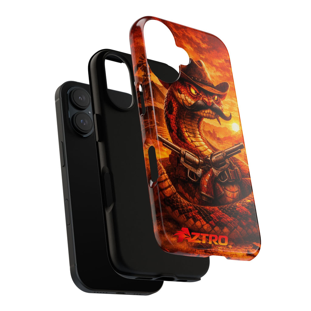 AZTRO Cowboy Snake Phone Case - Western Protective Cover