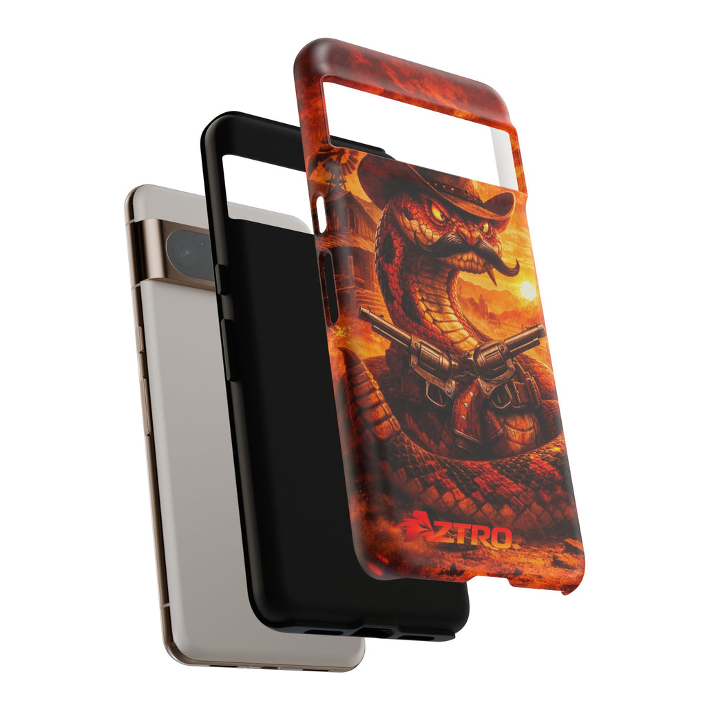 AZTRO Cowboy Snake Phone Case - Western Protective Cover