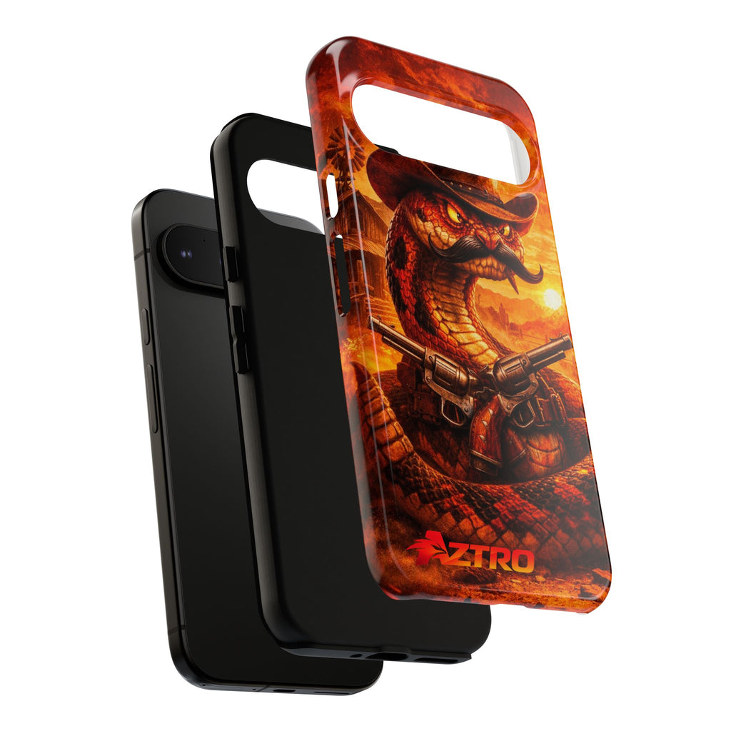 AZTRO Cowboy Snake Phone Case - Western Protective Cover