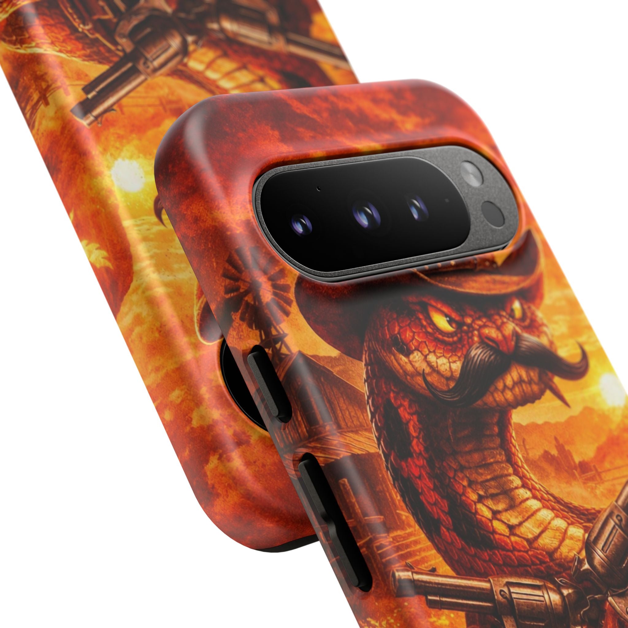 AZTRO Cowboy Snake Phone Case - Western Protective Cover