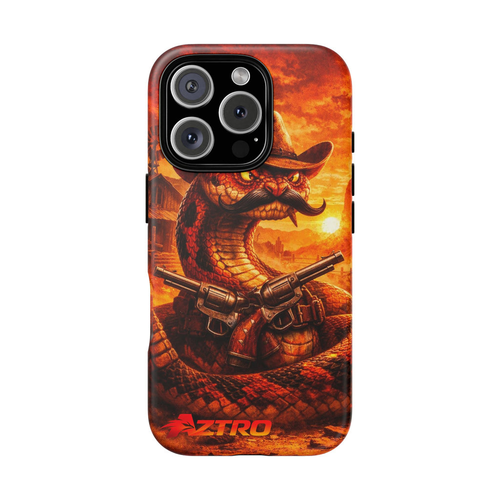 AZTRO Cowboy Snake Phone Case - Western Protective Cover