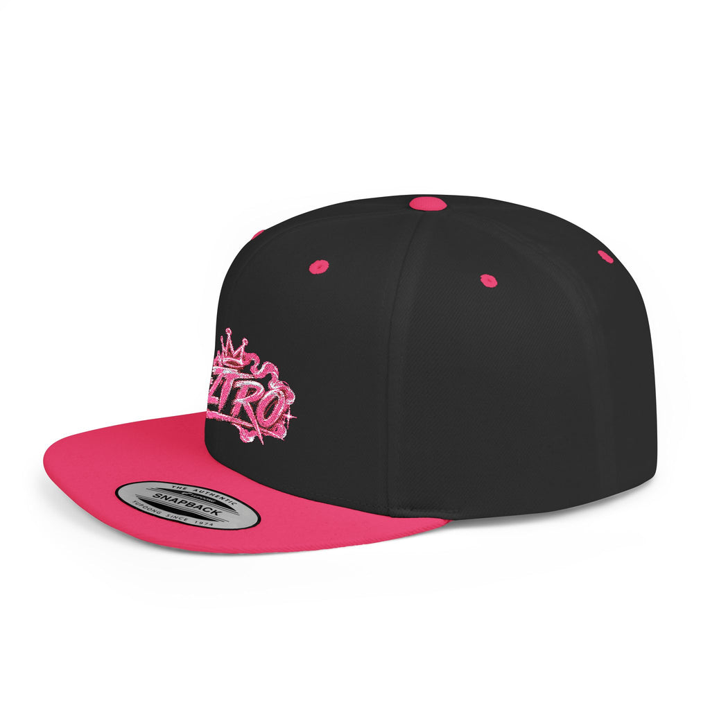 Aztro Pink Graffiti Logo Snapback Hat