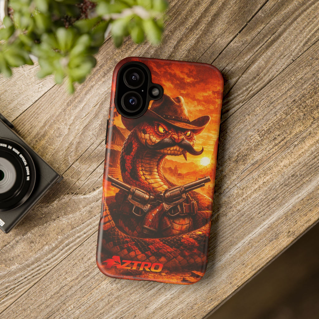 AZTRO Cowboy Snake Phone Case - Western Protective Cover