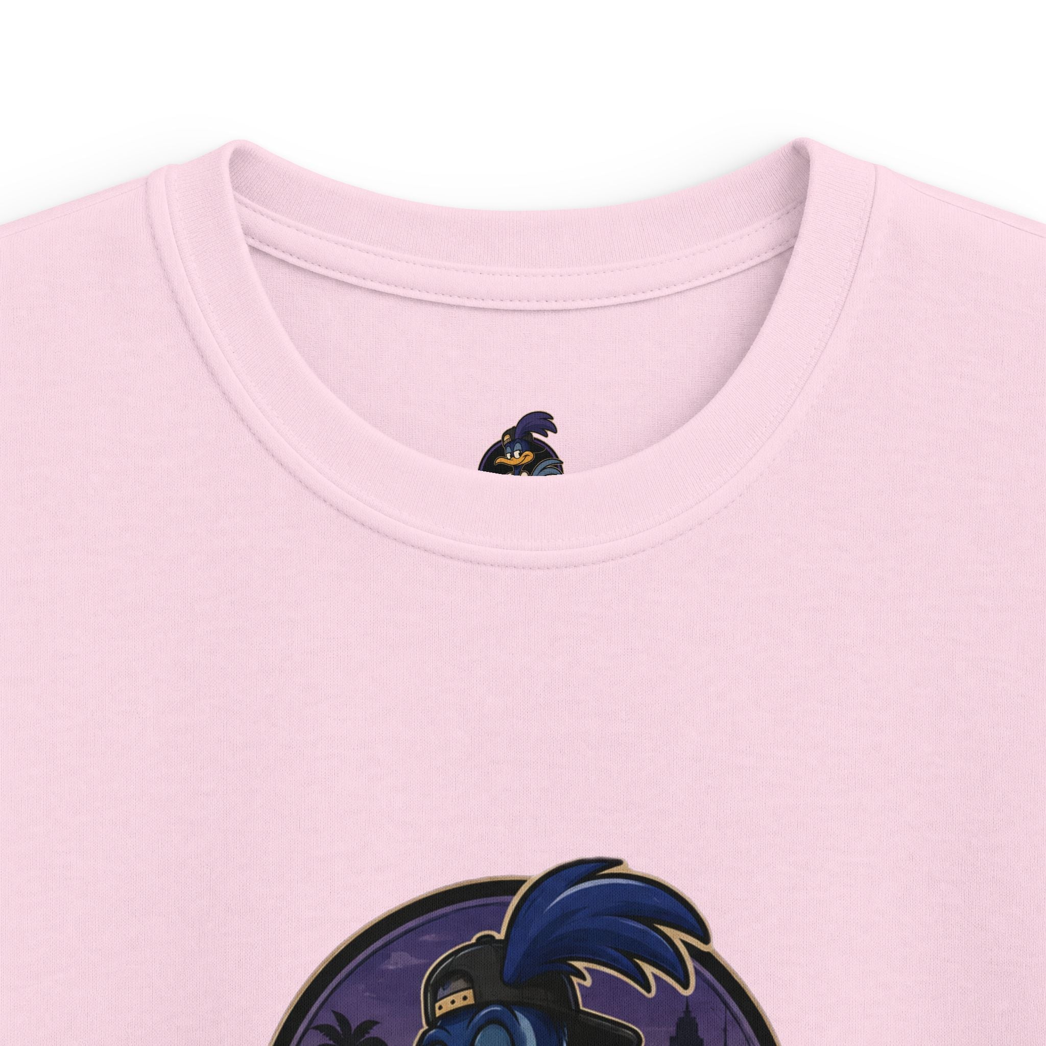 AZTRO Kids Graphic Tee — 'Aztro' Cartoon Raven Night Sky Design