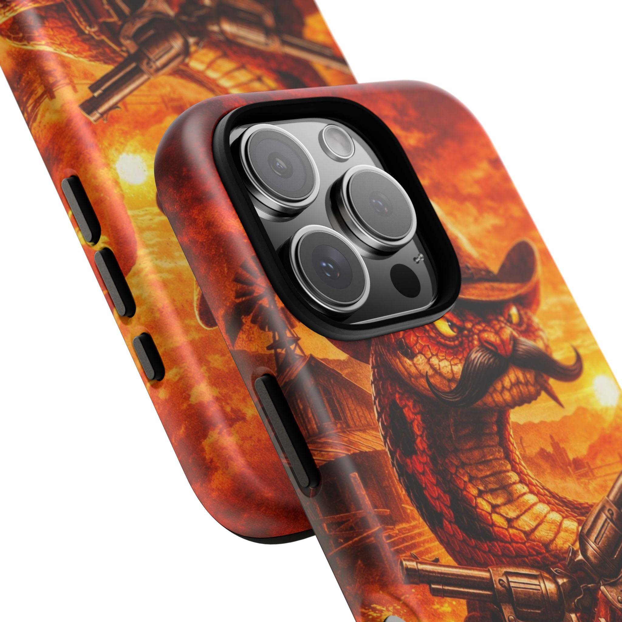 AZTRO Cowboy Snake Phone Case - Western Protective Cover