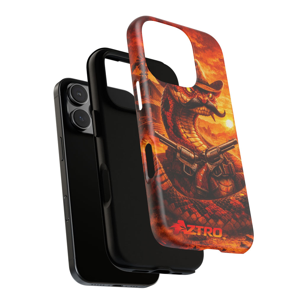 AZTRO Cowboy Snake Phone Case - Western Protective Cover