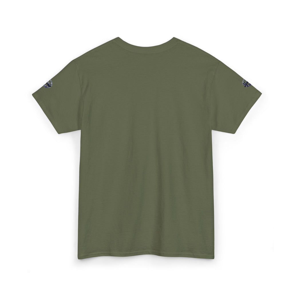 AZTRO Classic Yellow Crewneck T‑Shirt — Plain Cotton Tee