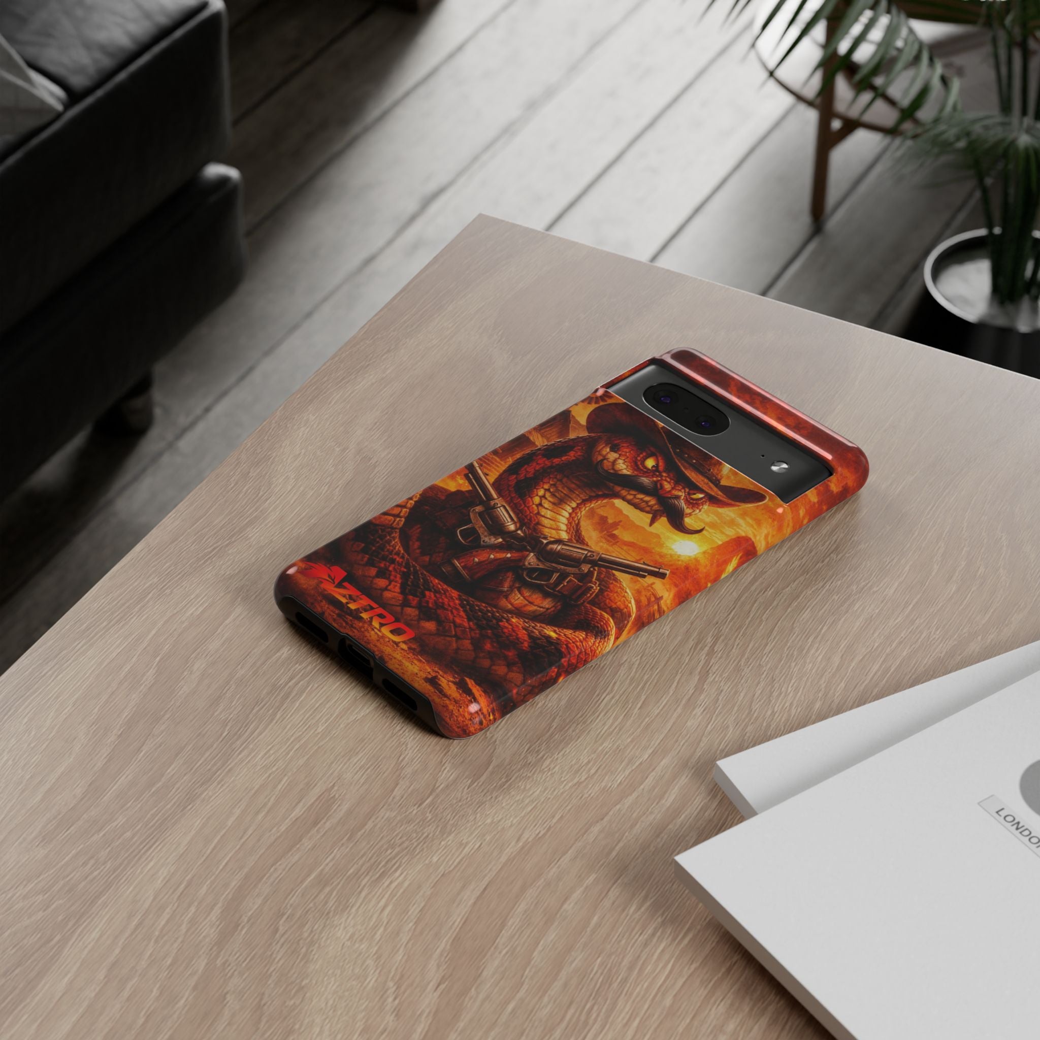 AZTRO Cowboy Snake Phone Case - Western Protective Cover