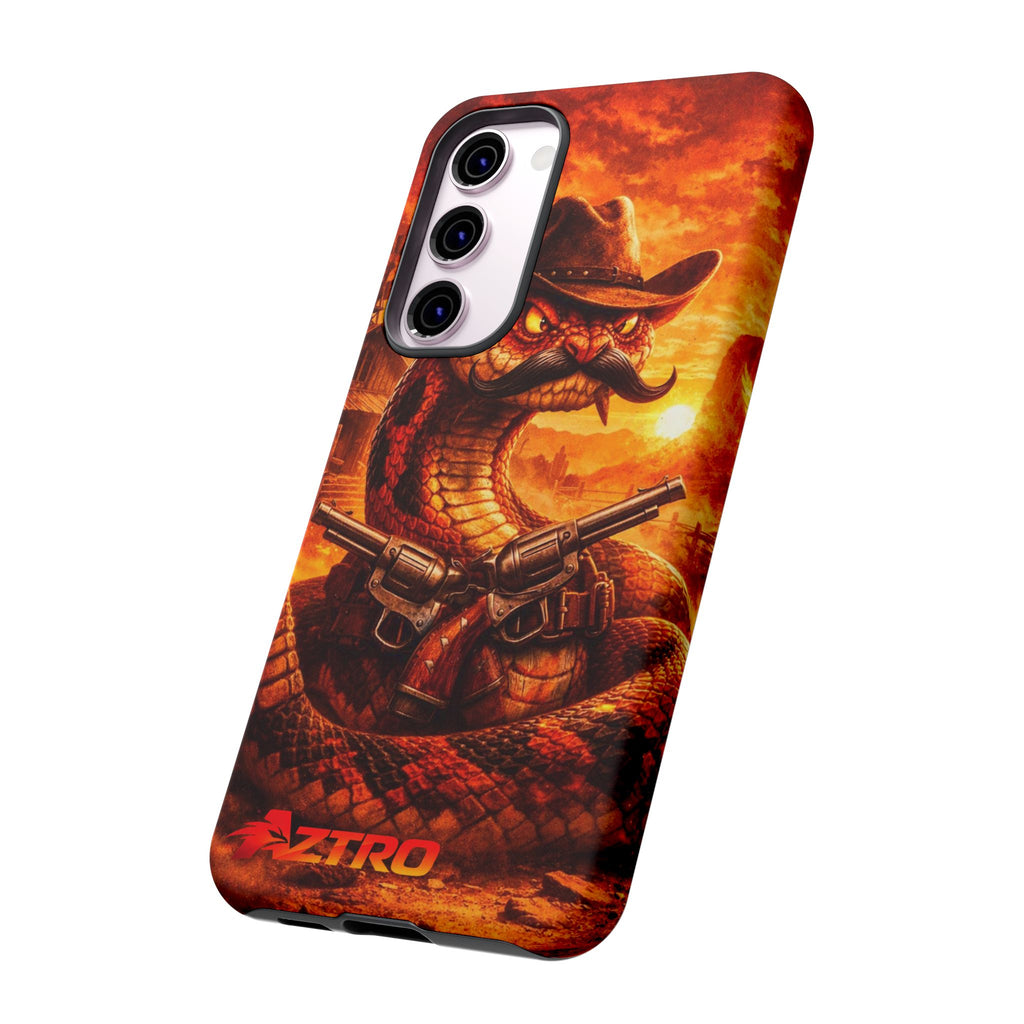 AZTRO Cowboy Snake Phone Case - Western Protective Cover