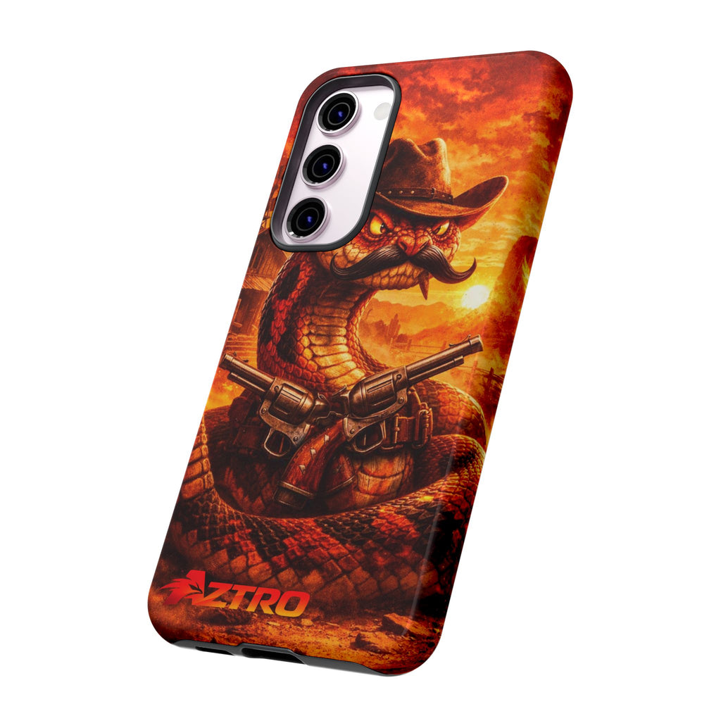 AZTRO Cowboy Snake Phone Case - Western Protective Cover