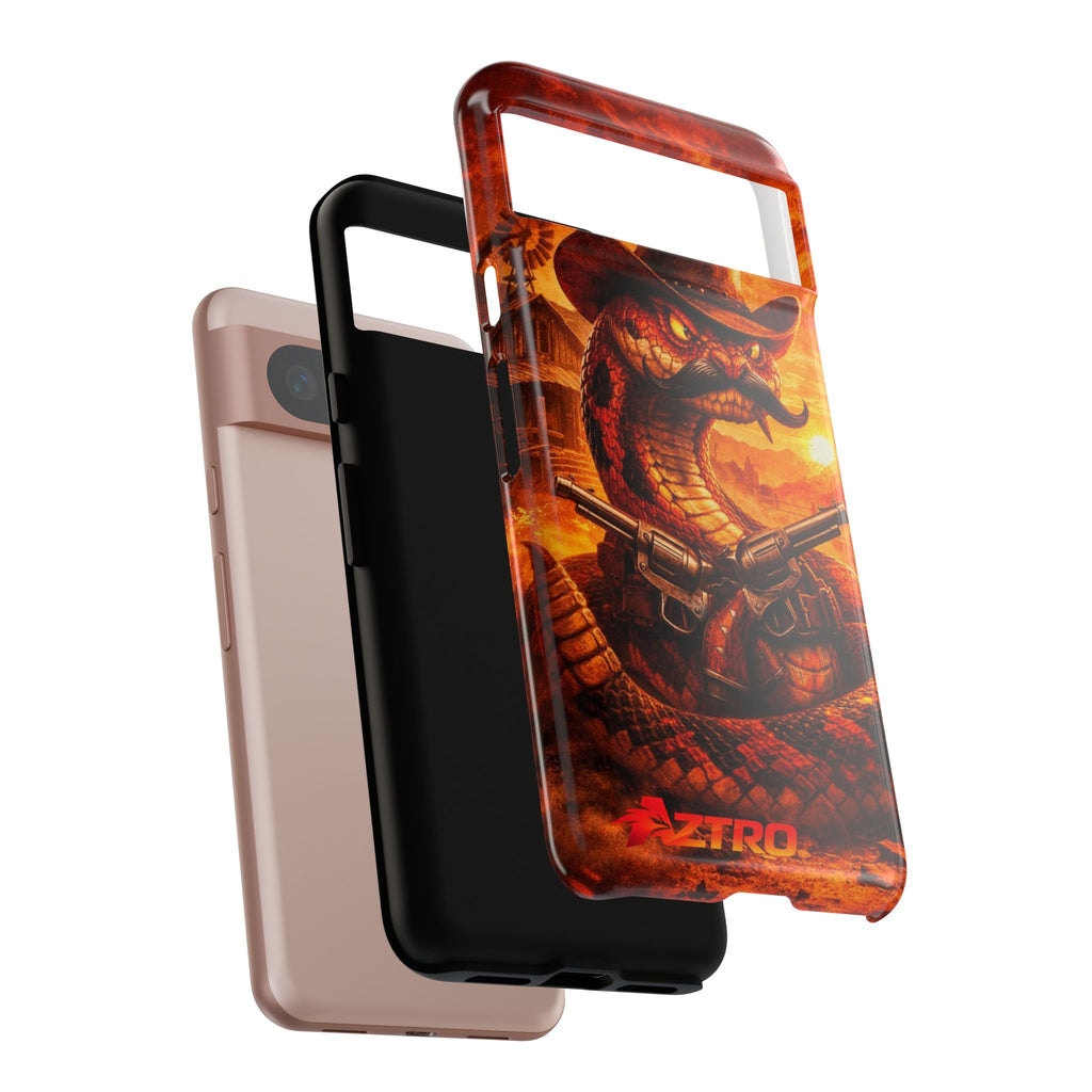 AZTRO Cowboy Snake Phone Case - Western Protective Cover
