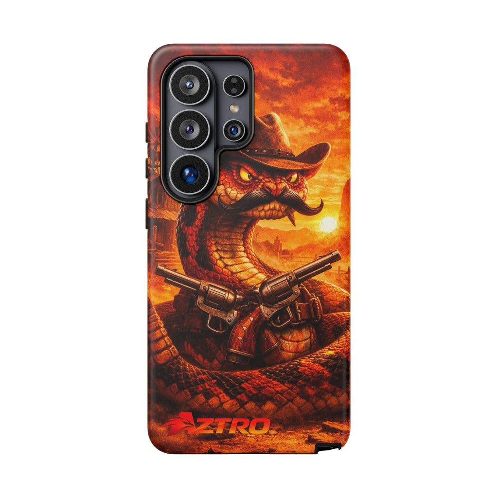 AZTRO Cowboy Snake Phone Case - Western Protective Cover