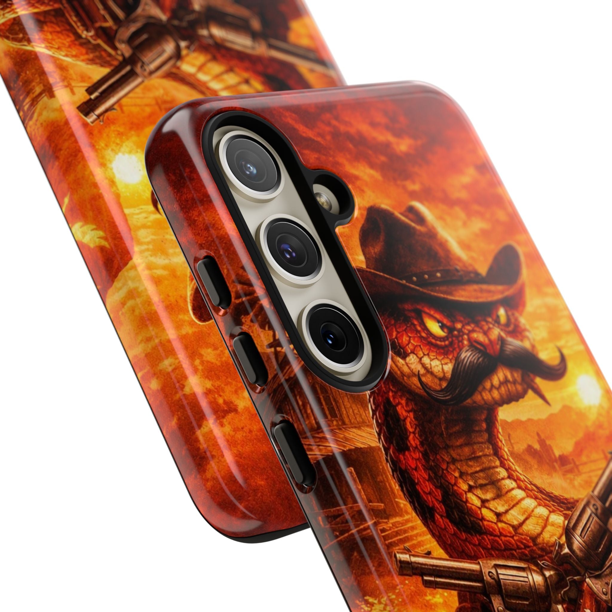 AZTRO Cowboy Snake Phone Case - Western Protective Cover