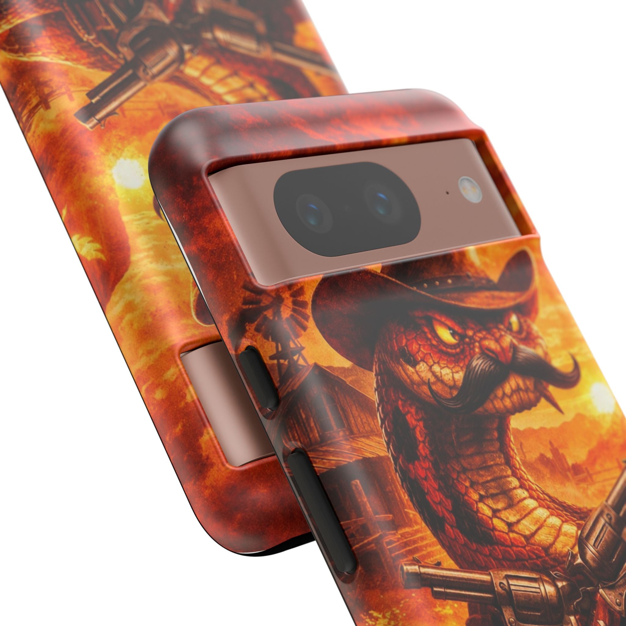 AZTRO Cowboy Snake Phone Case - Western Protective Cover