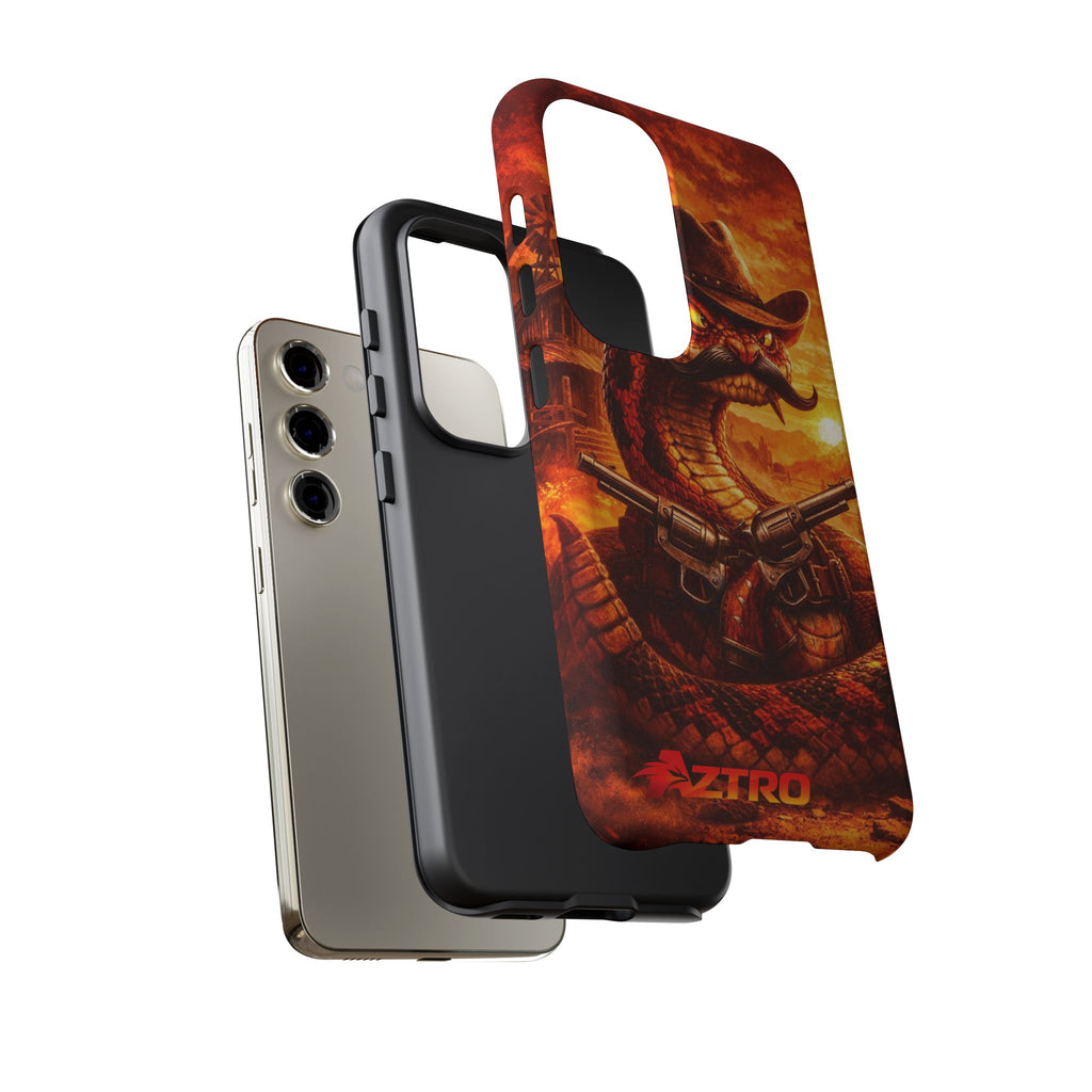AZTRO Cowboy Snake Phone Case - Western Protective Cover