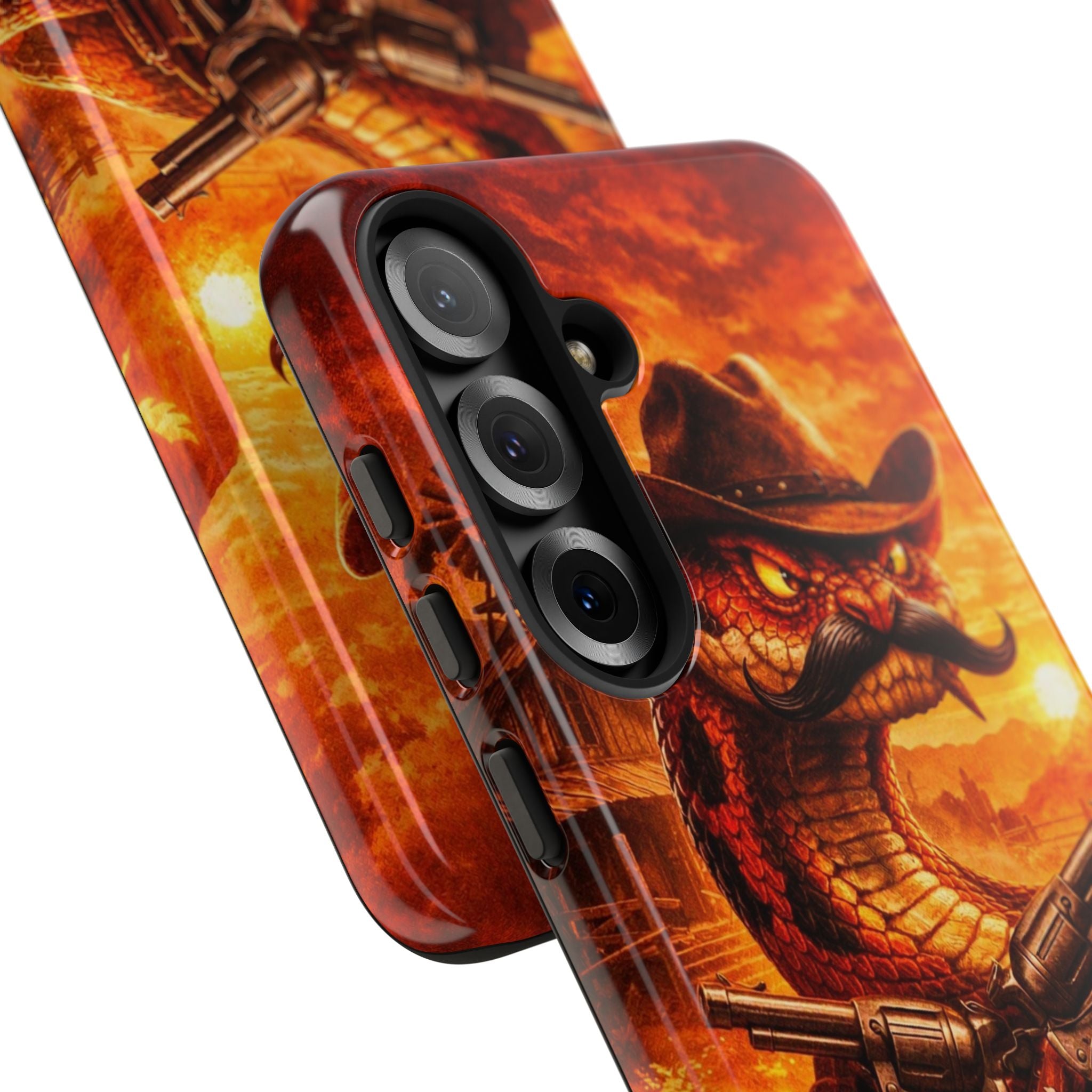 AZTRO Cowboy Snake Phone Case - Western Protective Cover