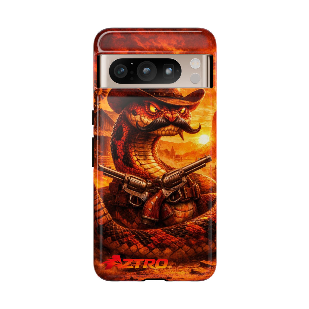 AZTRO Cowboy Snake Phone Case - Western Protective Cover