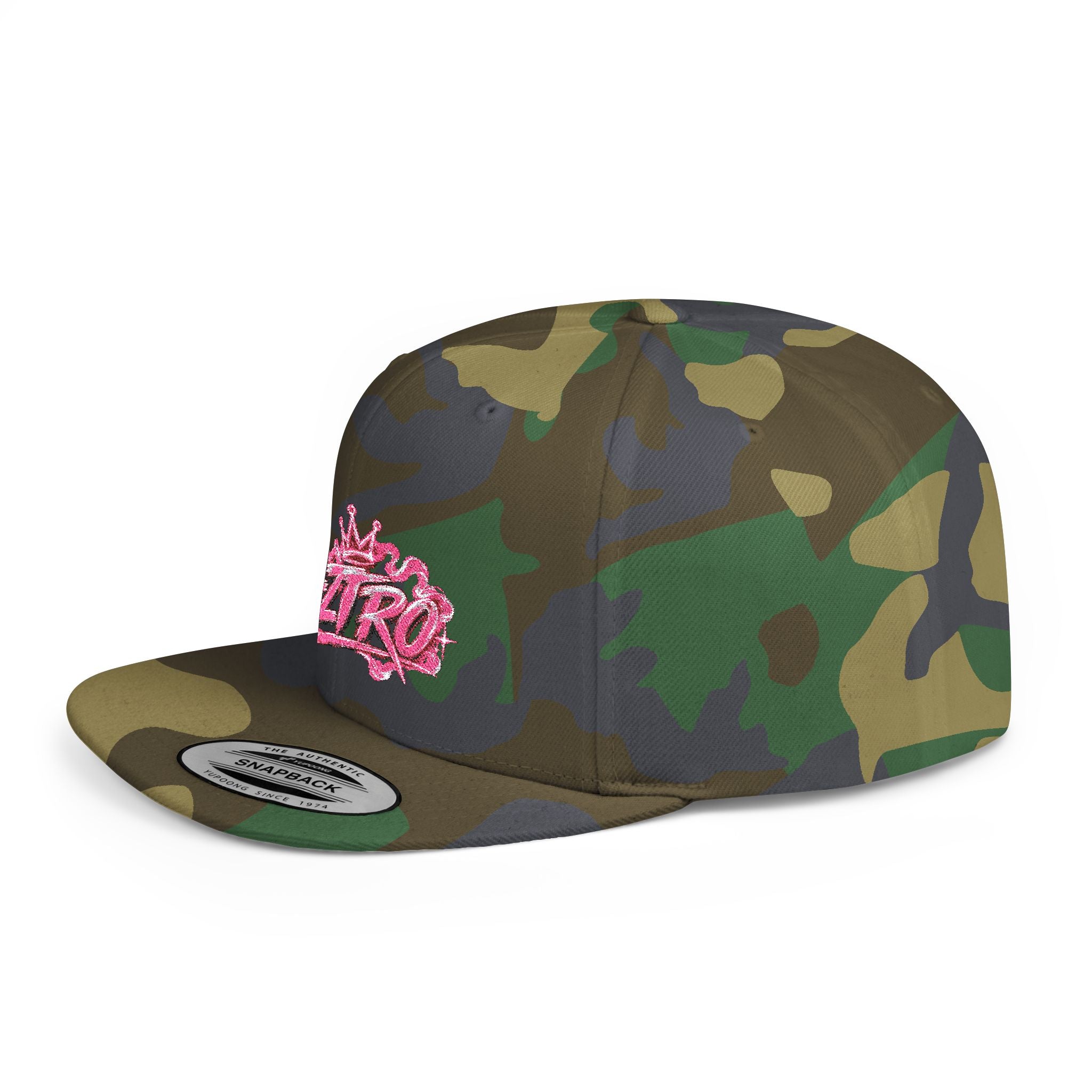 Aztro Pink Graffiti Logo Snapback Hat