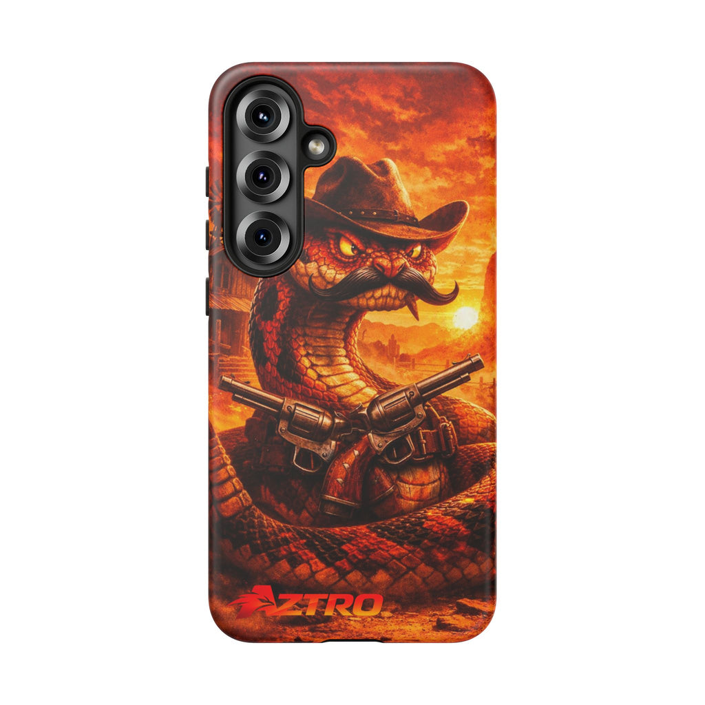 AZTRO Cowboy Snake Phone Case - Western Protective Cover