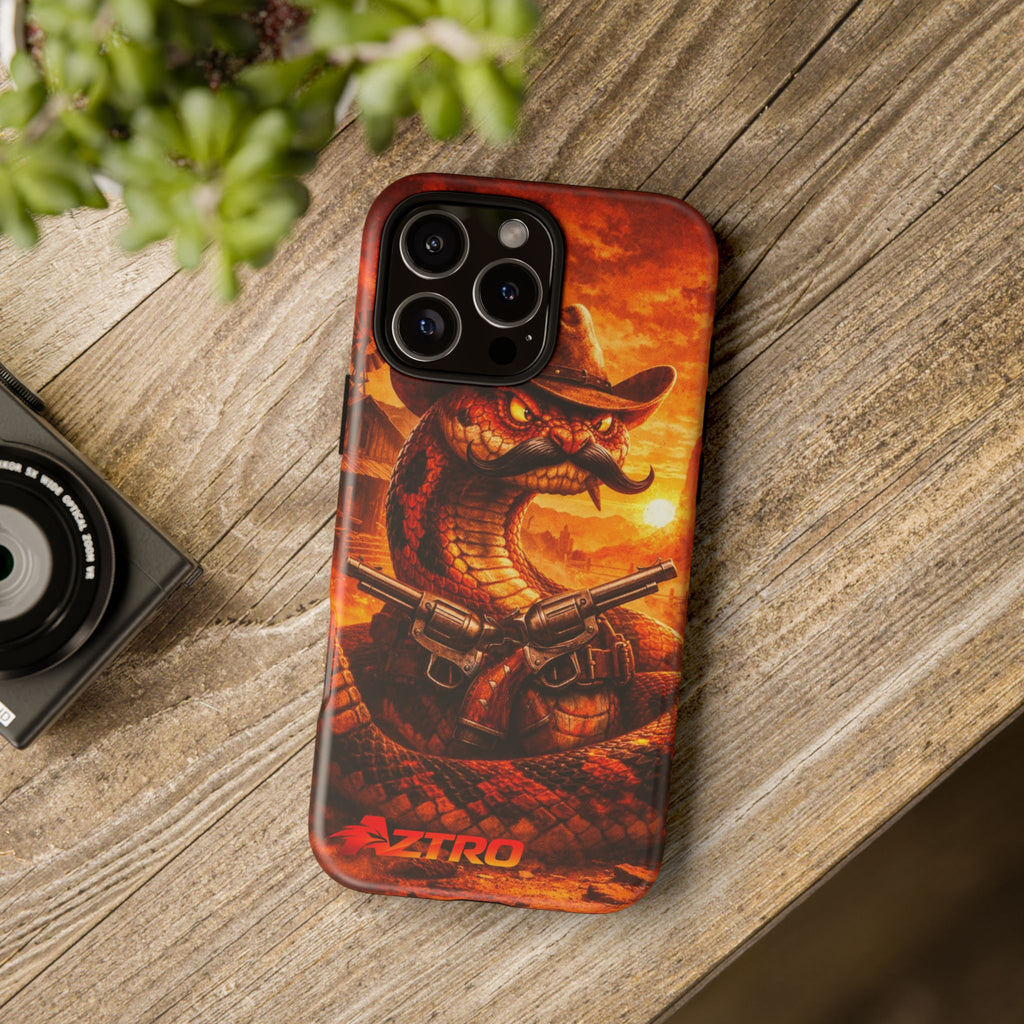 AZTRO Cowboy Snake Phone Case - Western Protective Cover