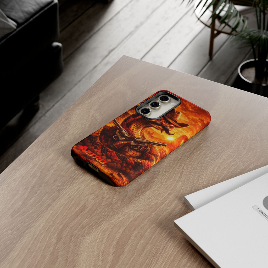 AZTRO Cowboy Snake Phone Case - Western Protective Cover