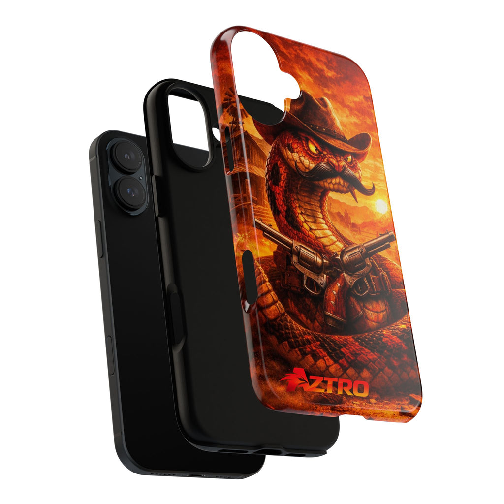AZTRO Cowboy Snake Phone Case - Western Protective Cover