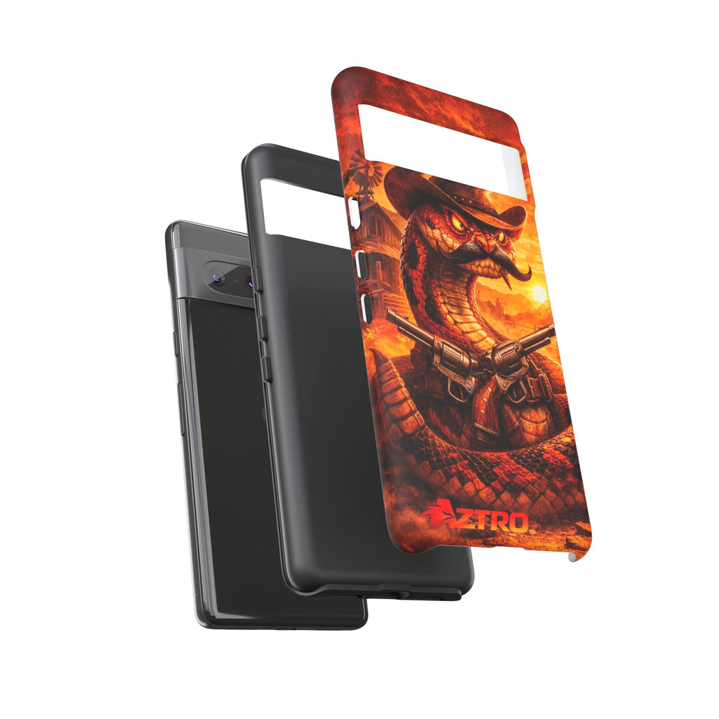 AZTRO Cowboy Snake Phone Case - Western Protective Cover