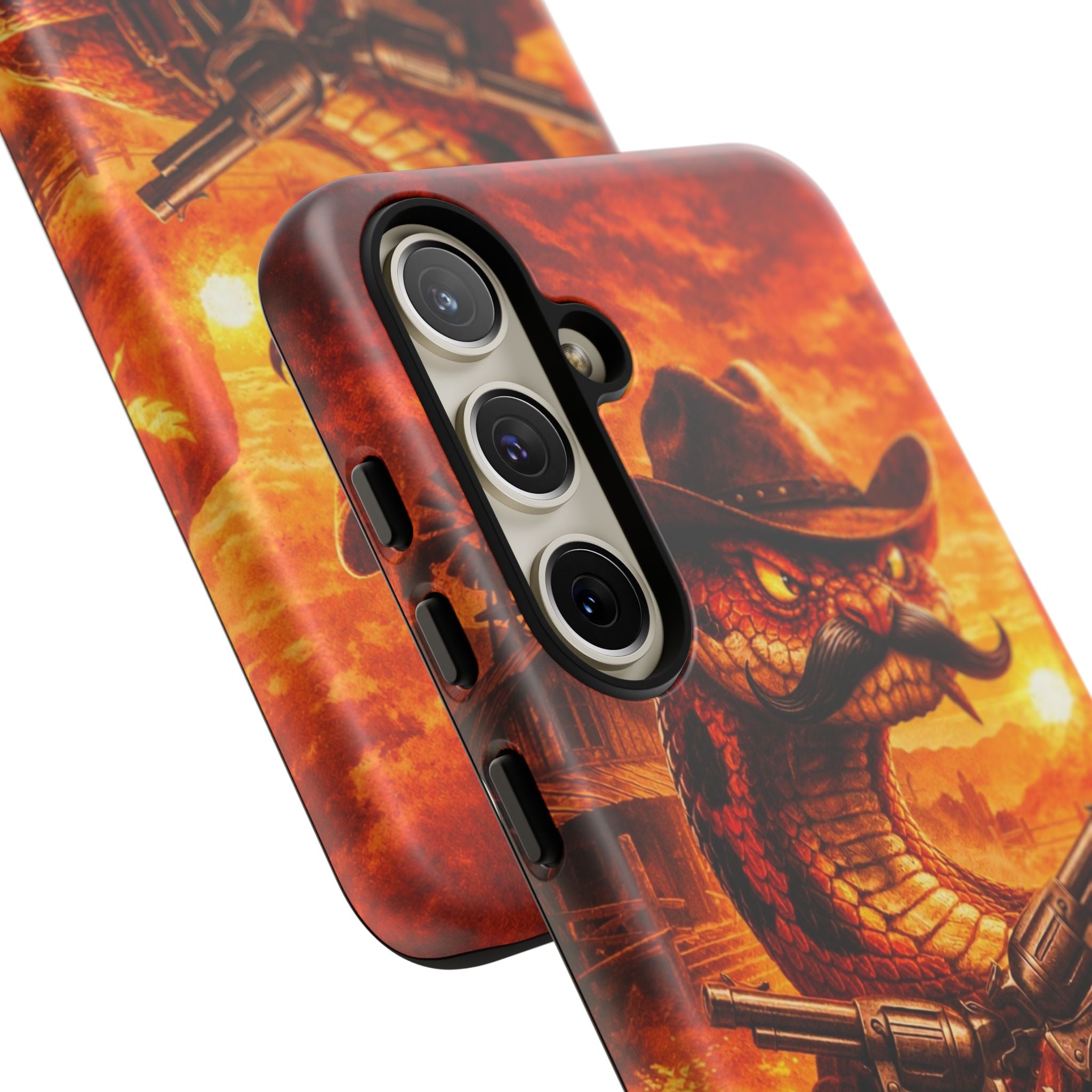 AZTRO Cowboy Snake Phone Case - Western Protective Cover