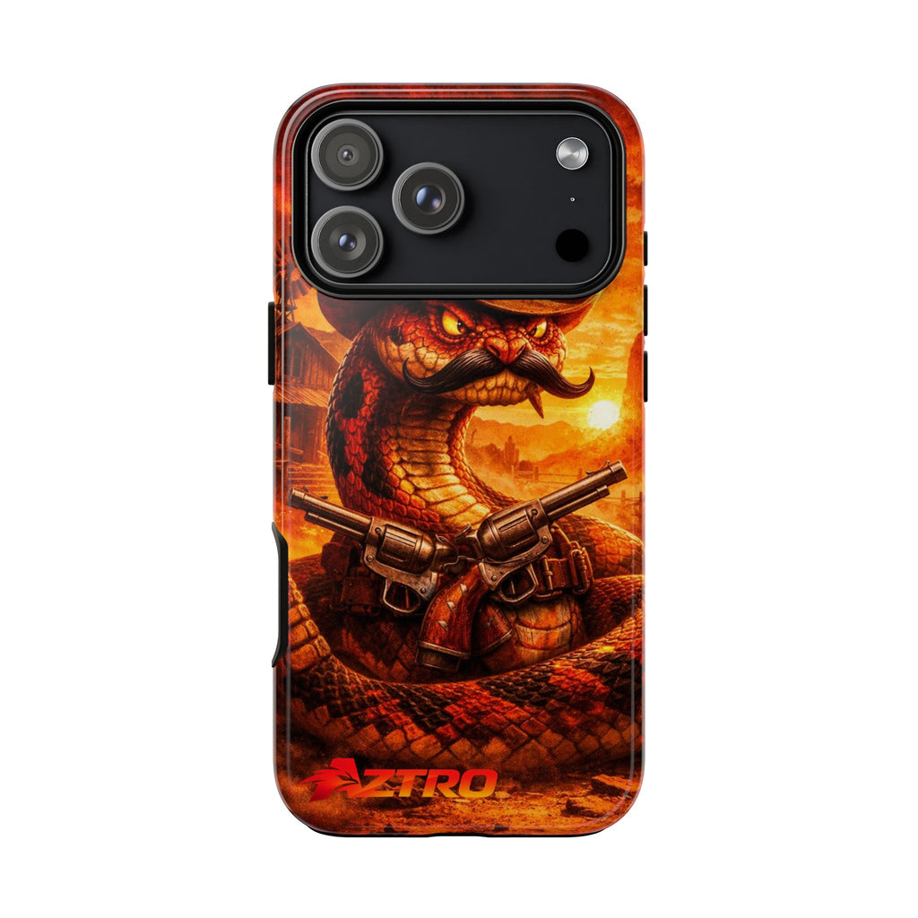 AZTRO Cowboy Snake Phone Case - Western Protective Cover