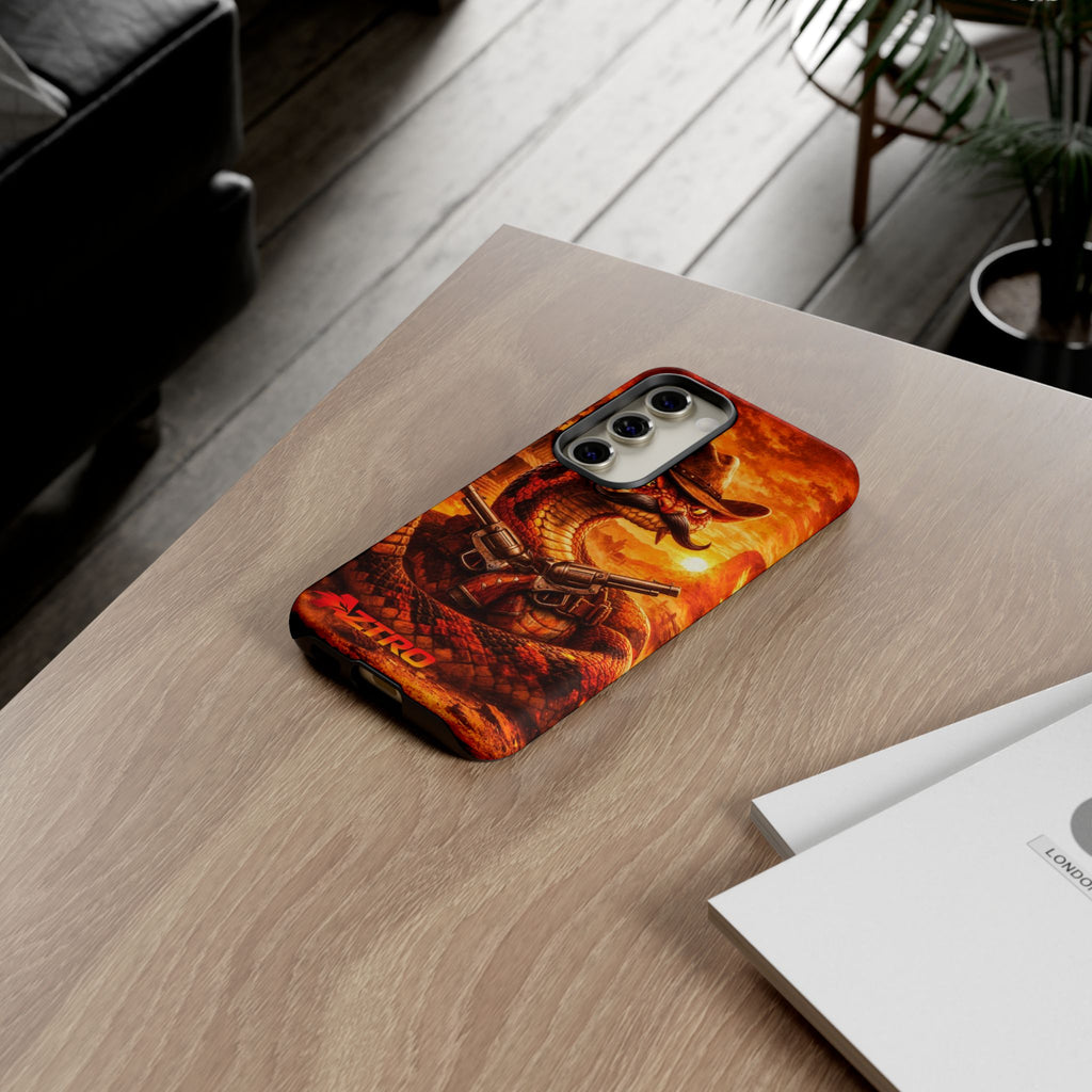 AZTRO Cowboy Snake Phone Case - Western Protective Cover