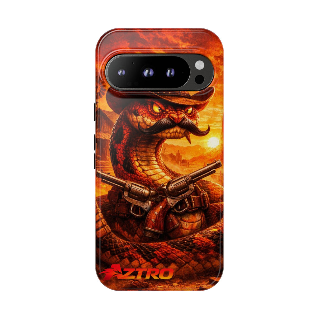 AZTRO Cowboy Snake Phone Case - Western Protective Cover