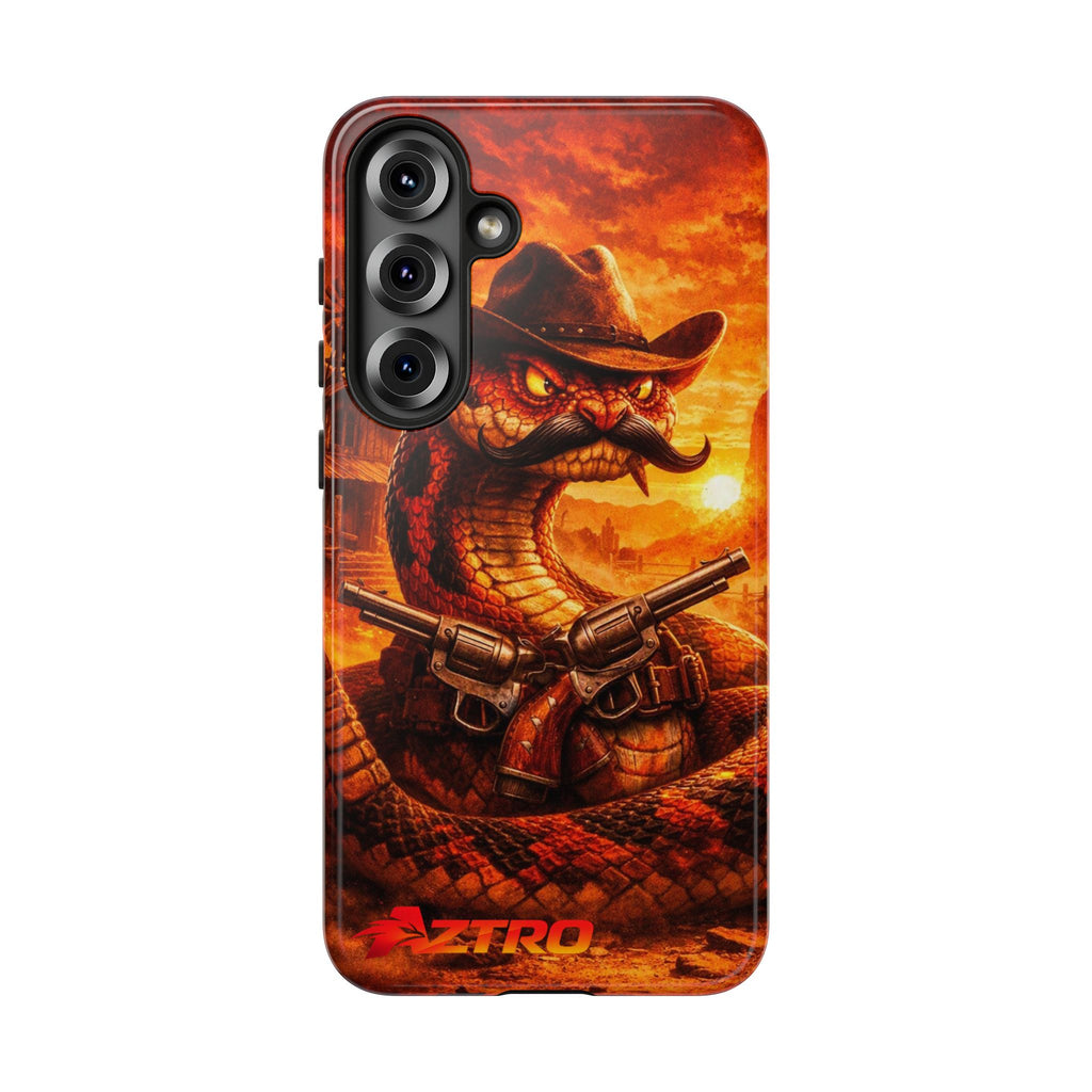 AZTRO Cowboy Snake Phone Case - Western Protective Cover
