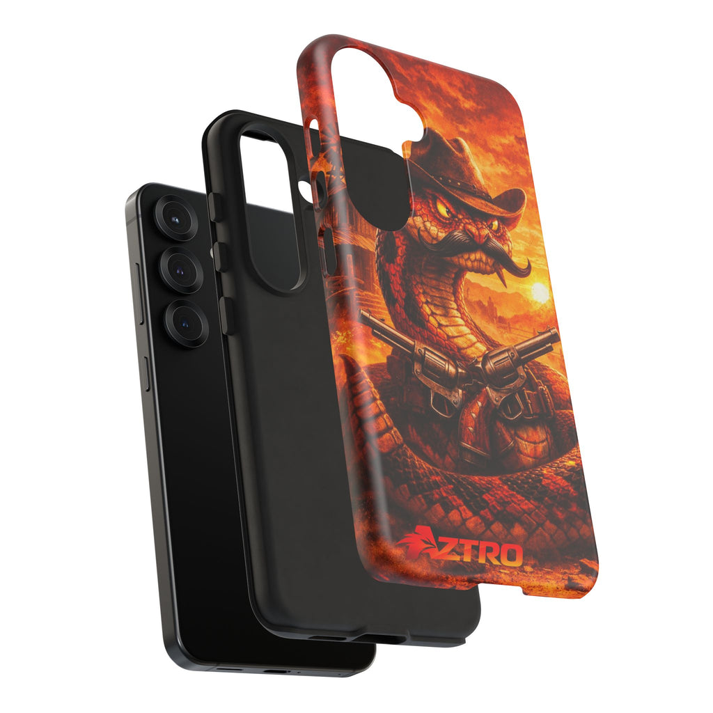 AZTRO Cowboy Snake Phone Case - Western Protective Cover