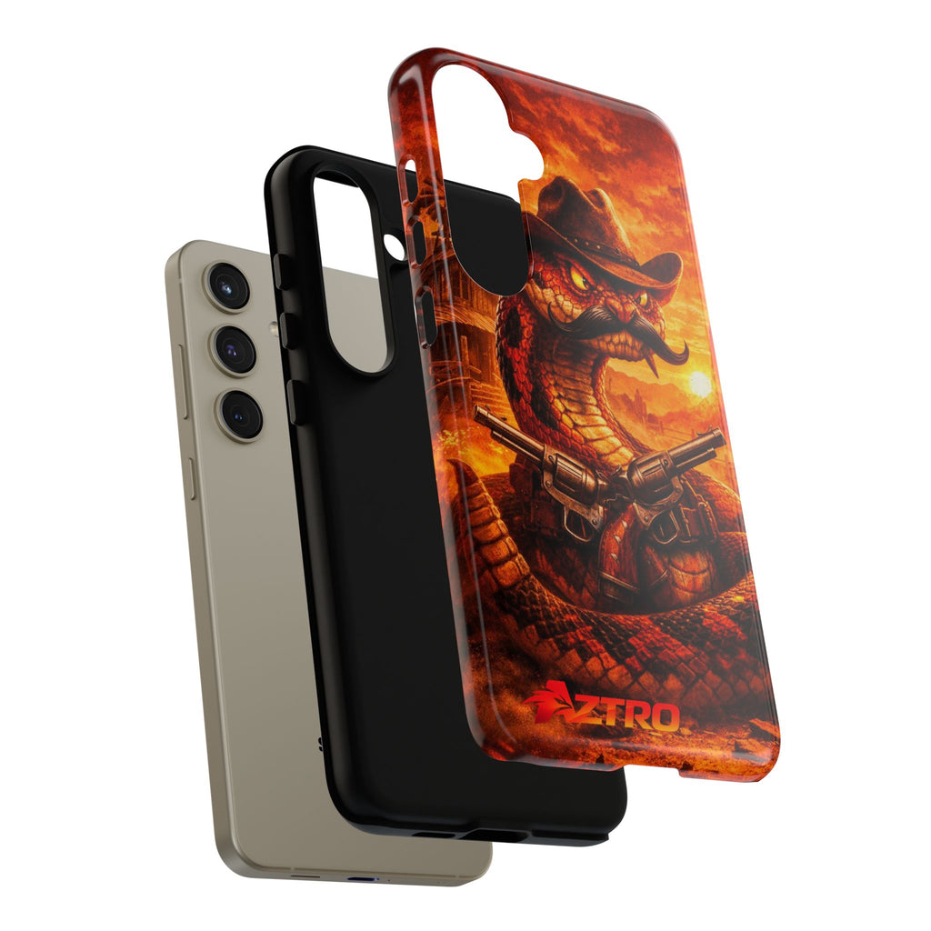 AZTRO Cowboy Snake Phone Case - Western Protective Cover