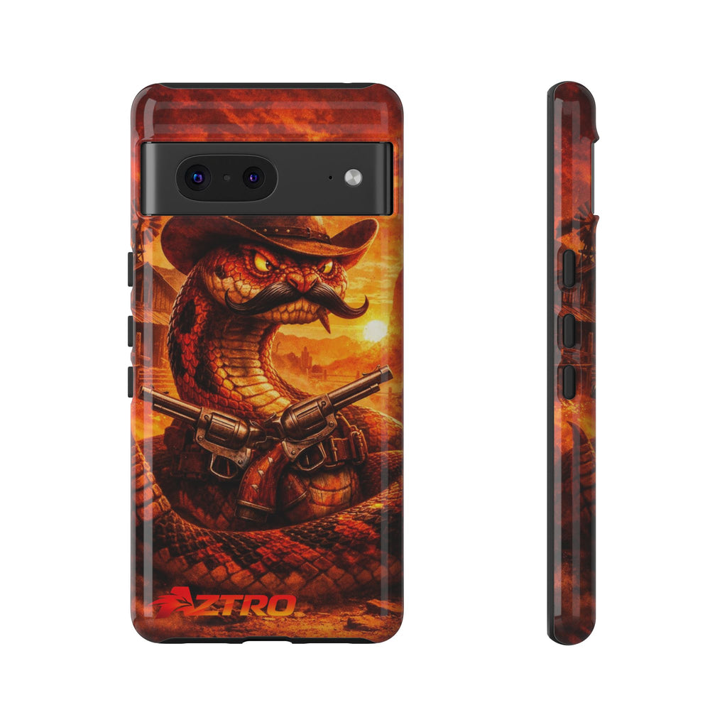 AZTRO Cowboy Snake Phone Case - Western Protective Cover