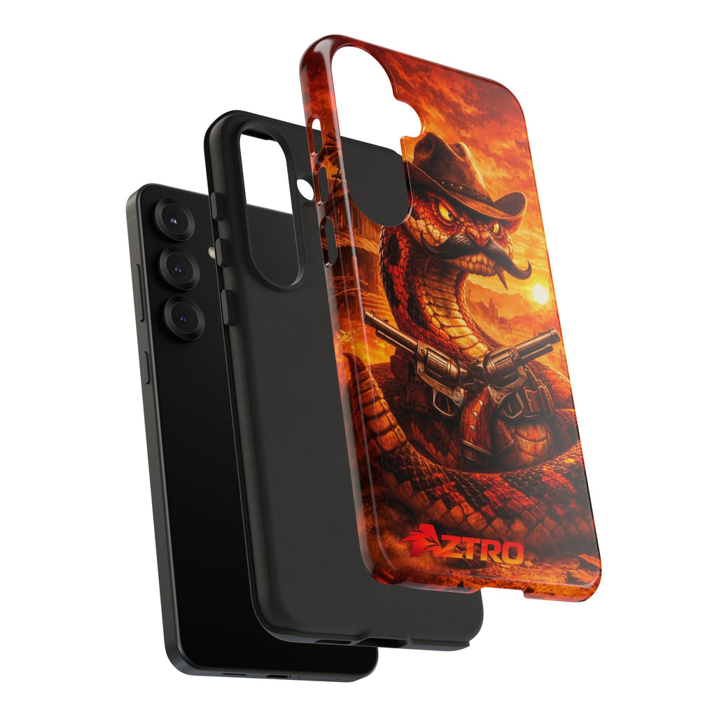 AZTRO Cowboy Snake Phone Case - Western Protective Cover