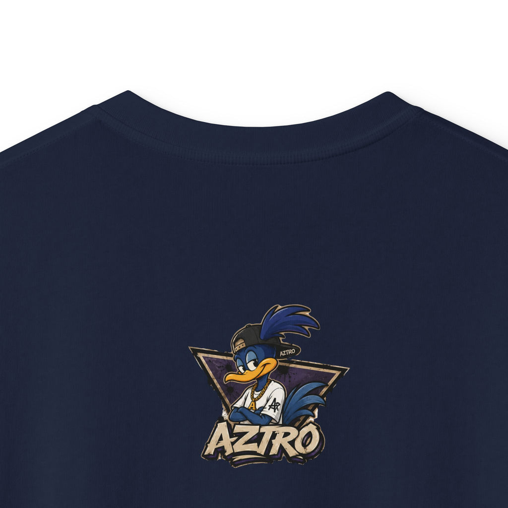 AZTRO Kids Graphic Tee — 'Aztro' Cartoon Raven Night Sky Design