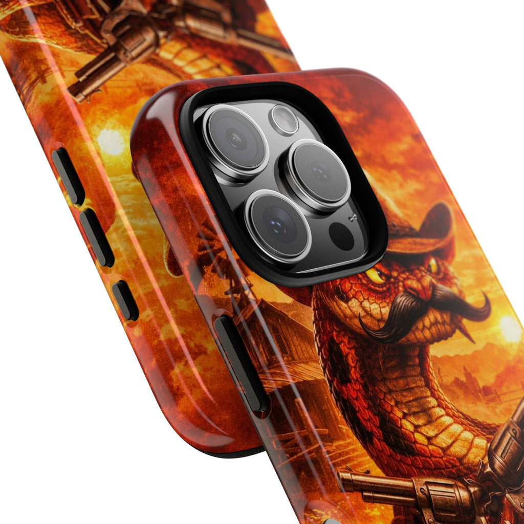 AZTRO Cowboy Snake Phone Case - Western Protective Cover