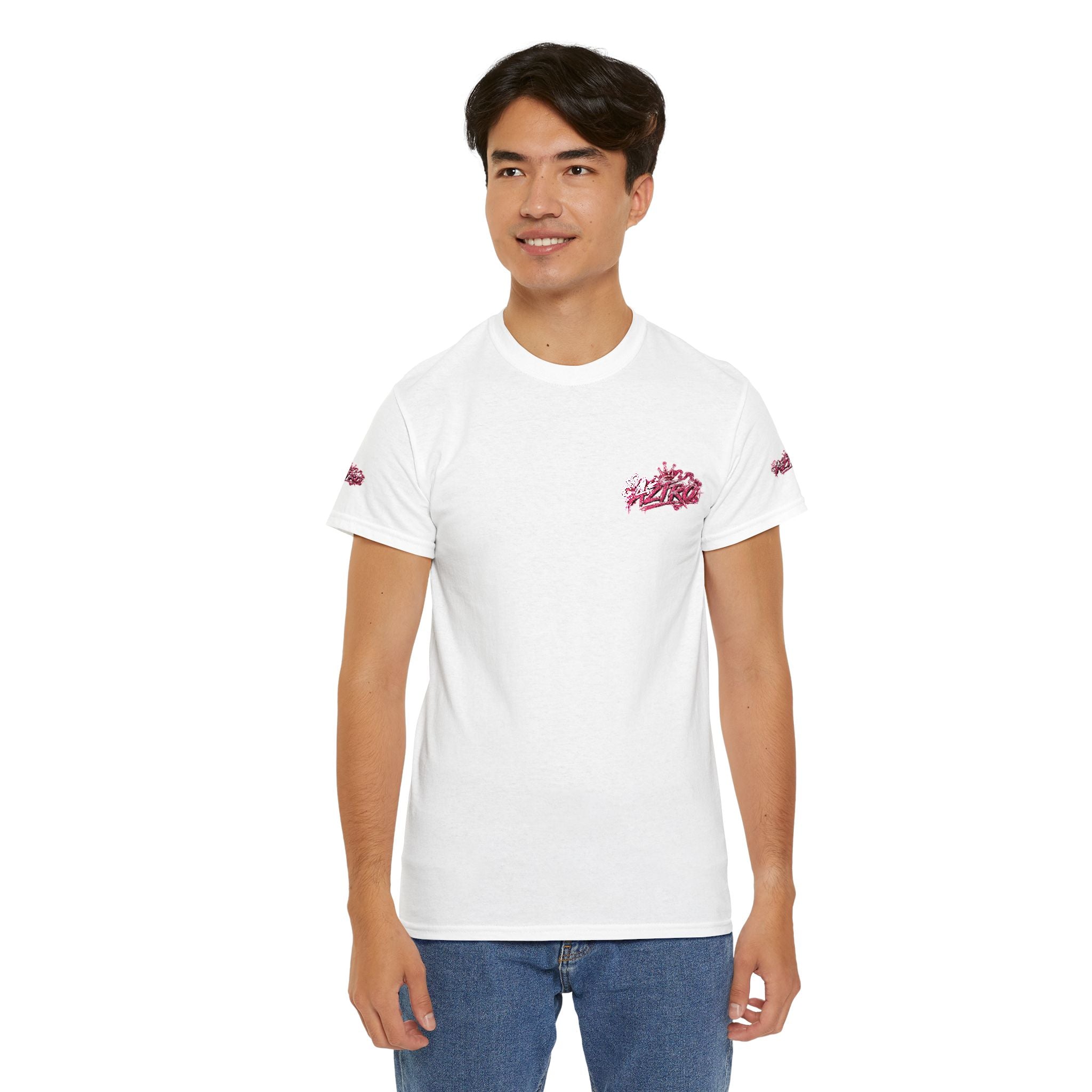 Camiseta Aztro unisex de algodón grueso, colección prémium de lujo v1