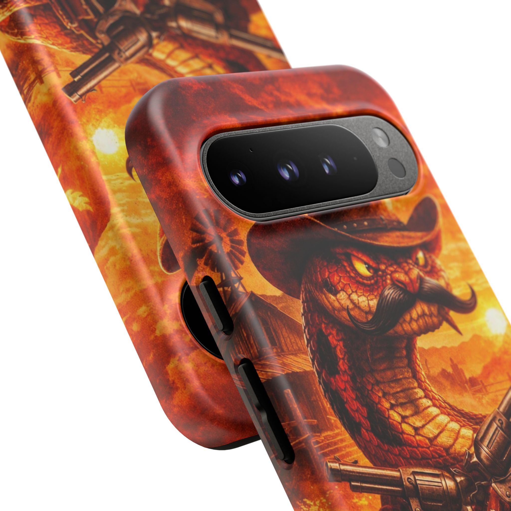 AZTRO Cowboy Snake Phone Case - Western Protective Cover