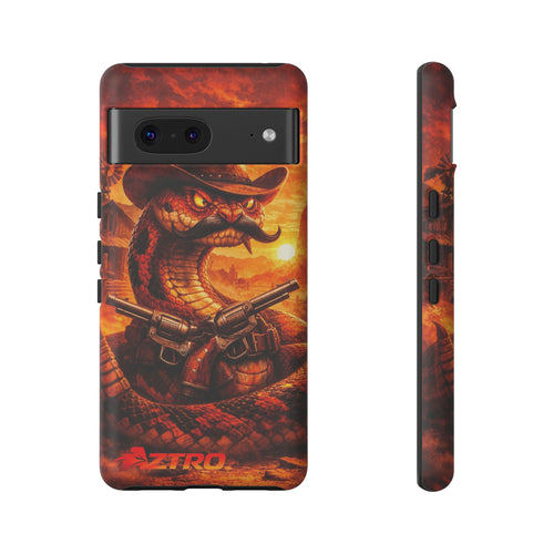 AZTRO Cowboy Snake Phone Case - Western Protective Cover
