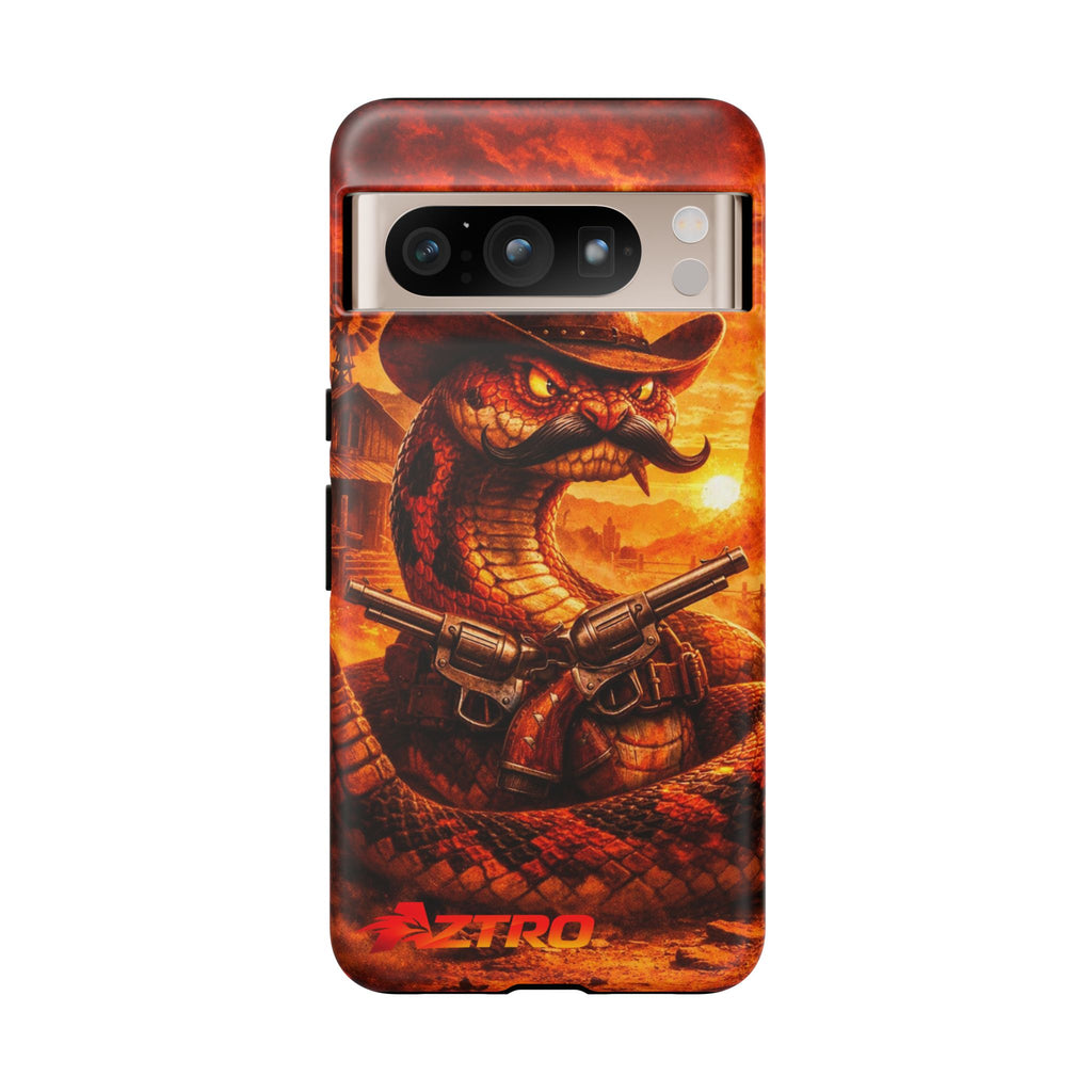 AZTRO Cowboy Snake Phone Case - Western Protective Cover