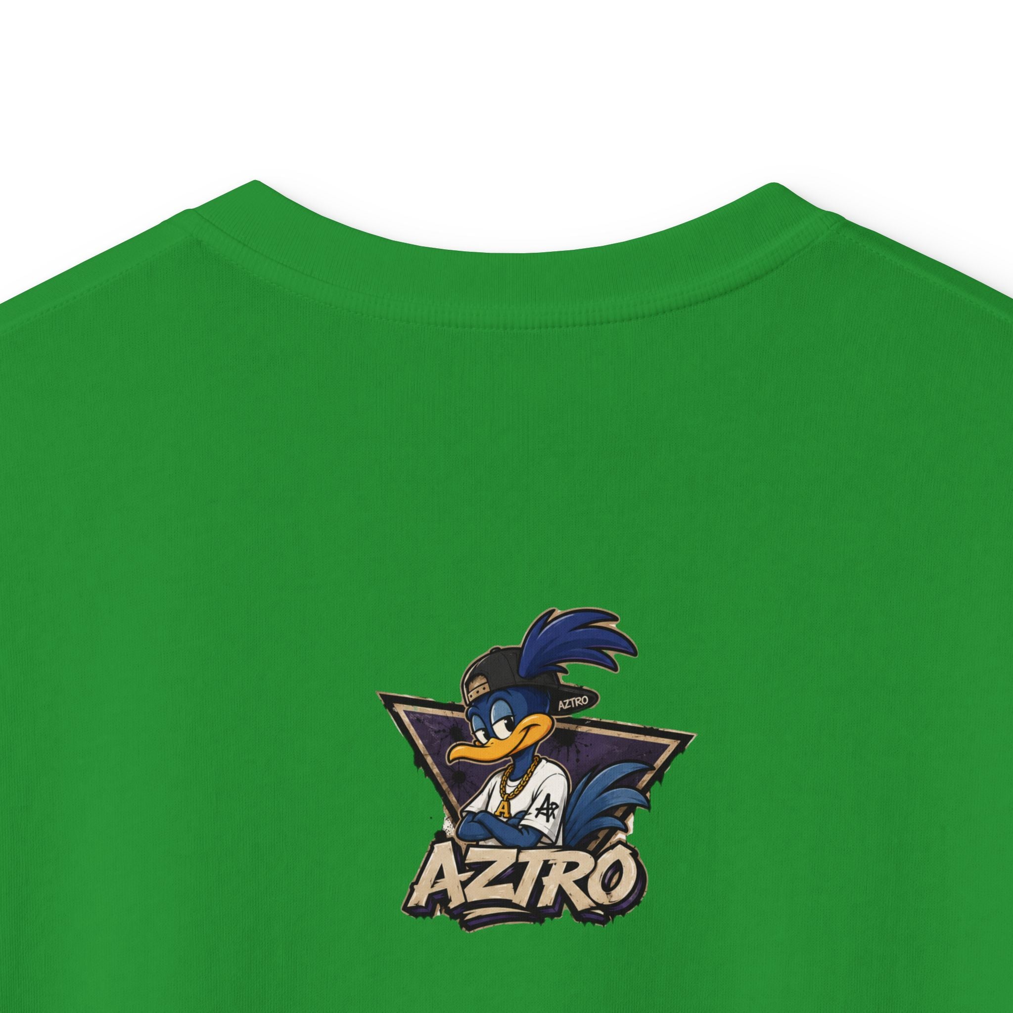 AZTRO Kids Graphic Tee — 'Aztro' Cartoon Raven Night Sky Design