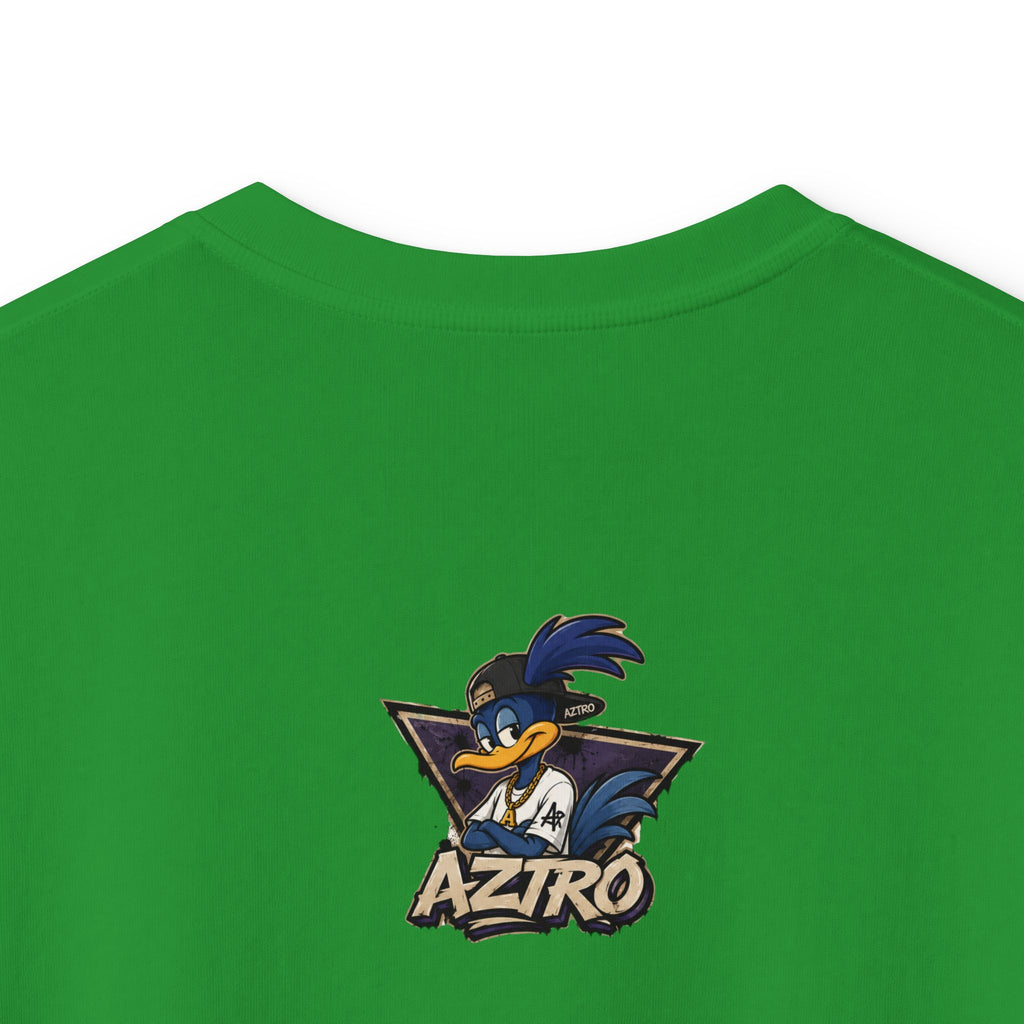 AZTRO Kids Graphic Tee — 'Aztro' Cartoon Raven Night Sky Design