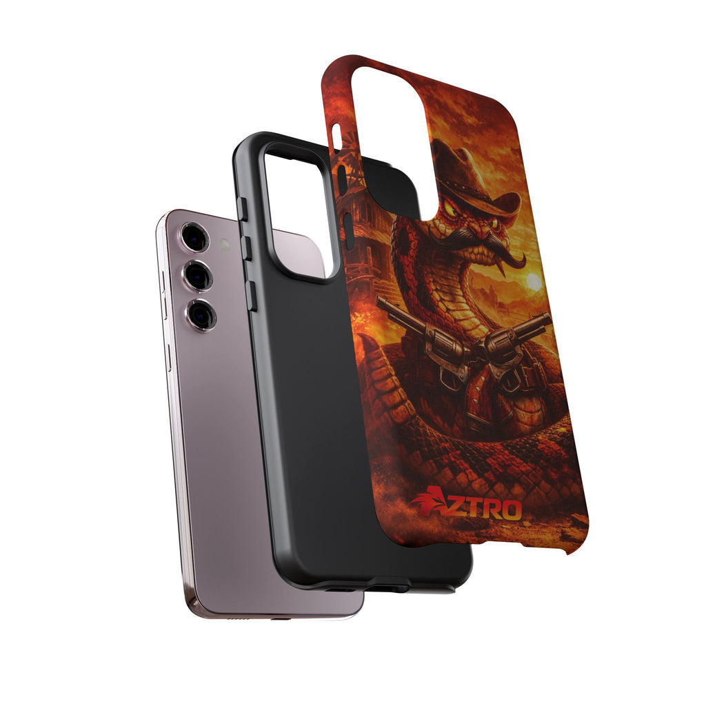 AZTRO Cowboy Snake Phone Case - Western Protective Cover